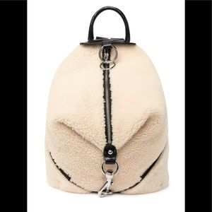 Rebecca Minkoff Julian Shearling Large Backpack
